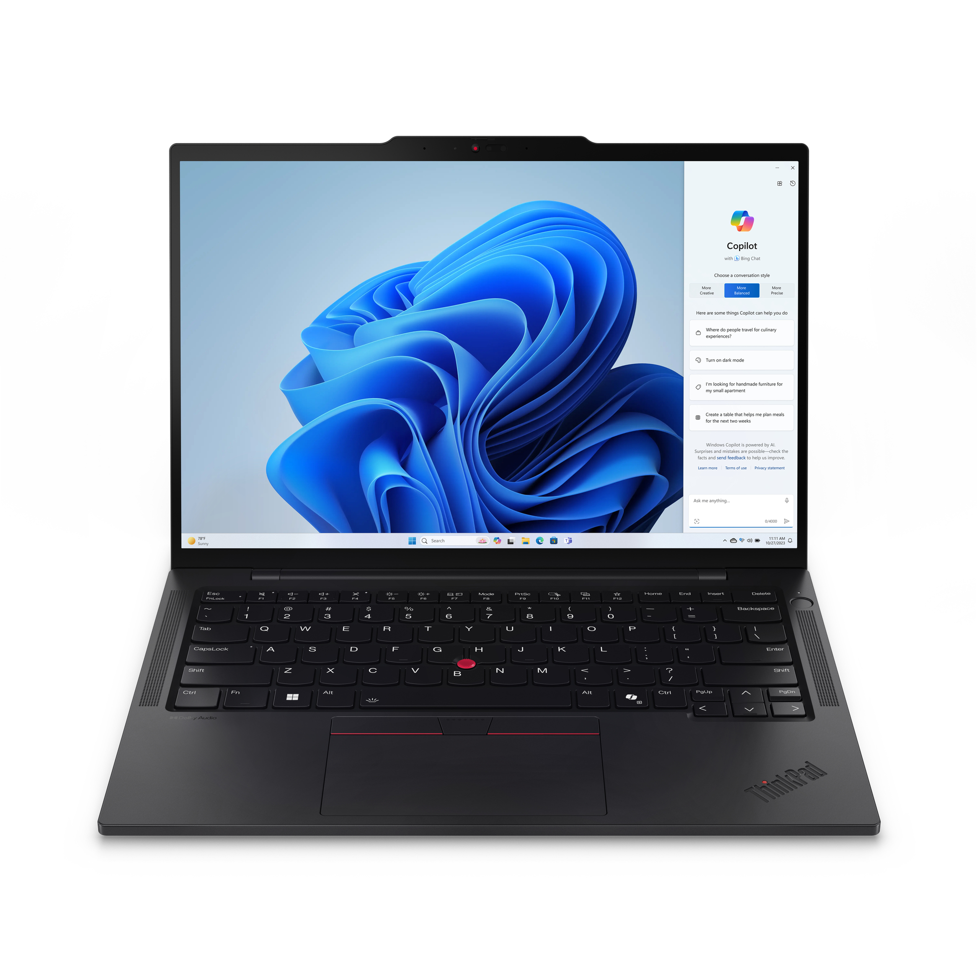 Lenovo ThinkPad T14s Intel Core Ultra 7 155U Ordinateur portable 35,6 cm (14") WUXGA 32 Go LPDDR5x-SDRAM 1 To SSD Wi-Fi 6E (802.11ax) Windows 11 Pro Anglais Noir Lenovo ThinkPad T14s Intel Core Ultra 7 155U Ordinateur portable 35,6 cm (14") WUXGA 32 Go LPDDR5x-SDRAM 1 To SSD Wi-Fi 6E (802.11ax) Windows 11 Pro Anglais Noir