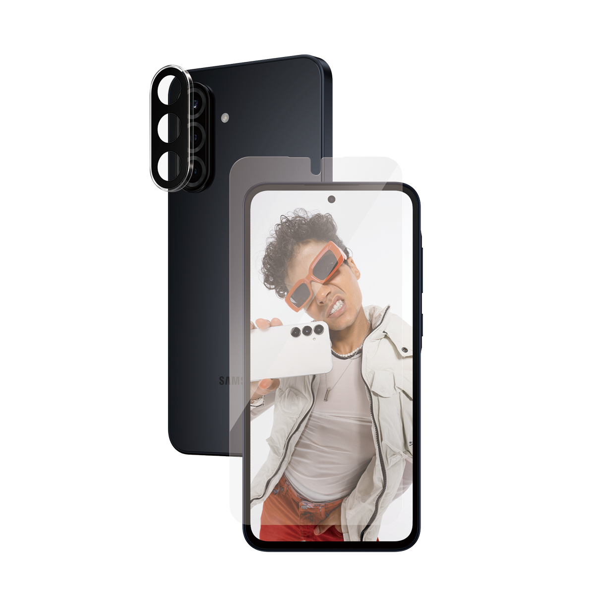 PanzerGlass SAFE. by ® 2-in-1 Bundle Samsung Galaxy A36 5G Protection d'écran transparent 1 pièce(s)