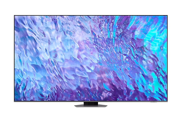 Samsung QE98Q80CATXXN TV 2,49 m (98") 4K Ultra HD Smart TV Wifi Charbon, Argent