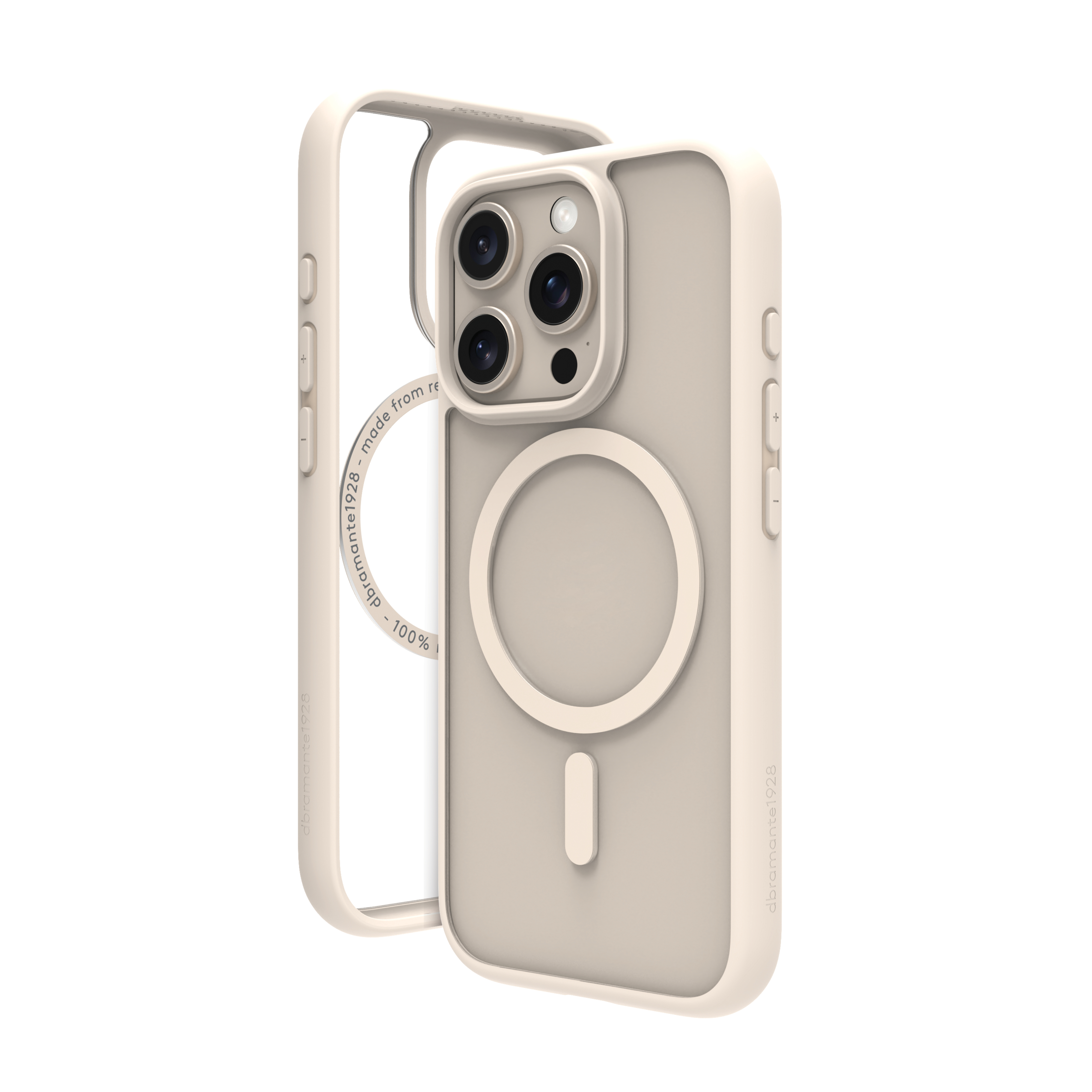 dbramante1928 Grenen MagSafe coque de protection pour téléphones portables 17,5 cm (6.9") Housse Or