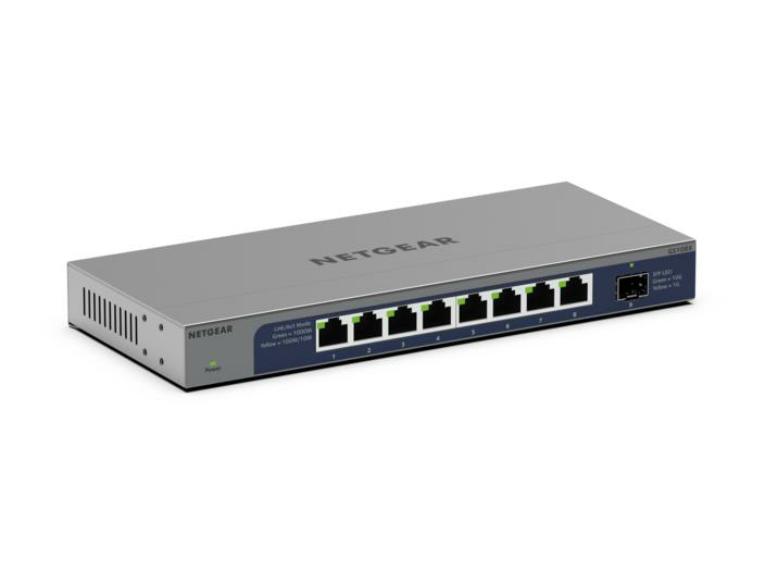 NETGEAR GS108X Non-géré L2 Gigabit Ethernet (10/100/1000) Gris NETGEAR GS108X Non-géré L2 Gigabit Ethernet (10/100/1000) Gris