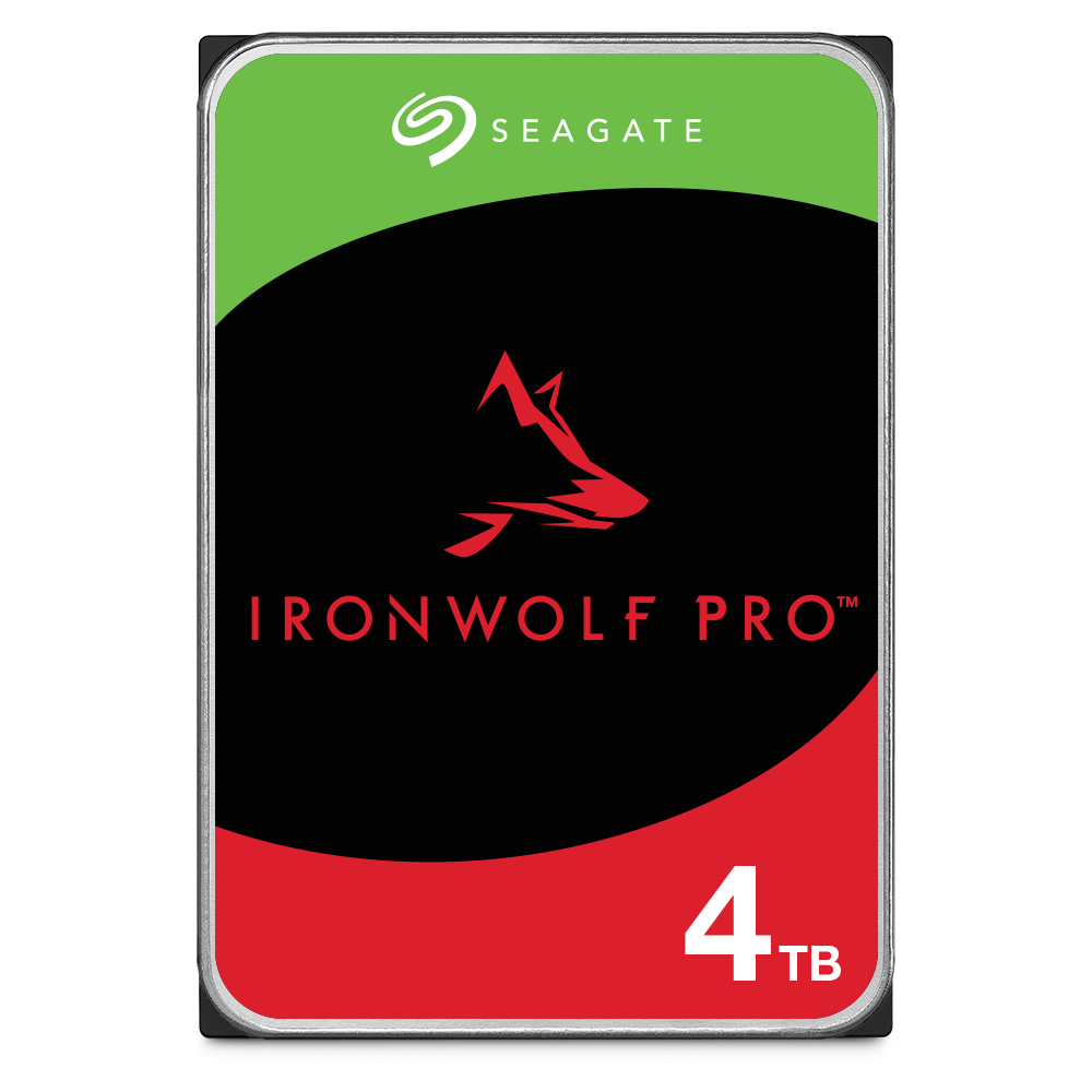 Seagate IronWolf Pro ST4000NE001 4 PACK disque dur 3.5" 4 To Série ATA III