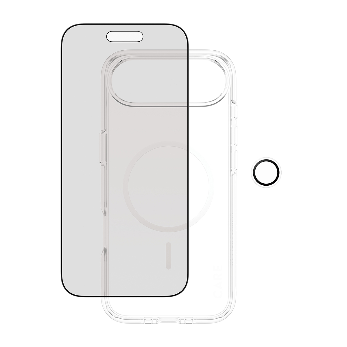  CARE by ® 3-in-1 Flagship Privacy Bundle iPhone Air Protection d'écran transparent Apple 1 pièce(s)