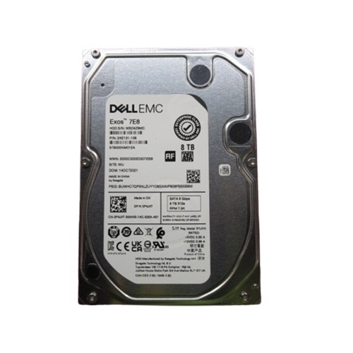 DELL 400-BRDB disque dur 8 To 7200 tr/min 3.5" Série ATA III DELL 400-BRDB disque dur 8 To 7200 tr/min 3.5" Série ATA III