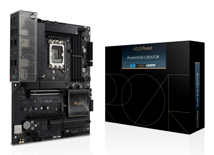 ASUS PROART B760-CREATOR Intel B760 LGA 1700 ATX ASUS PROART B760-CREATOR Intel B760 LGA 1700 ATX
