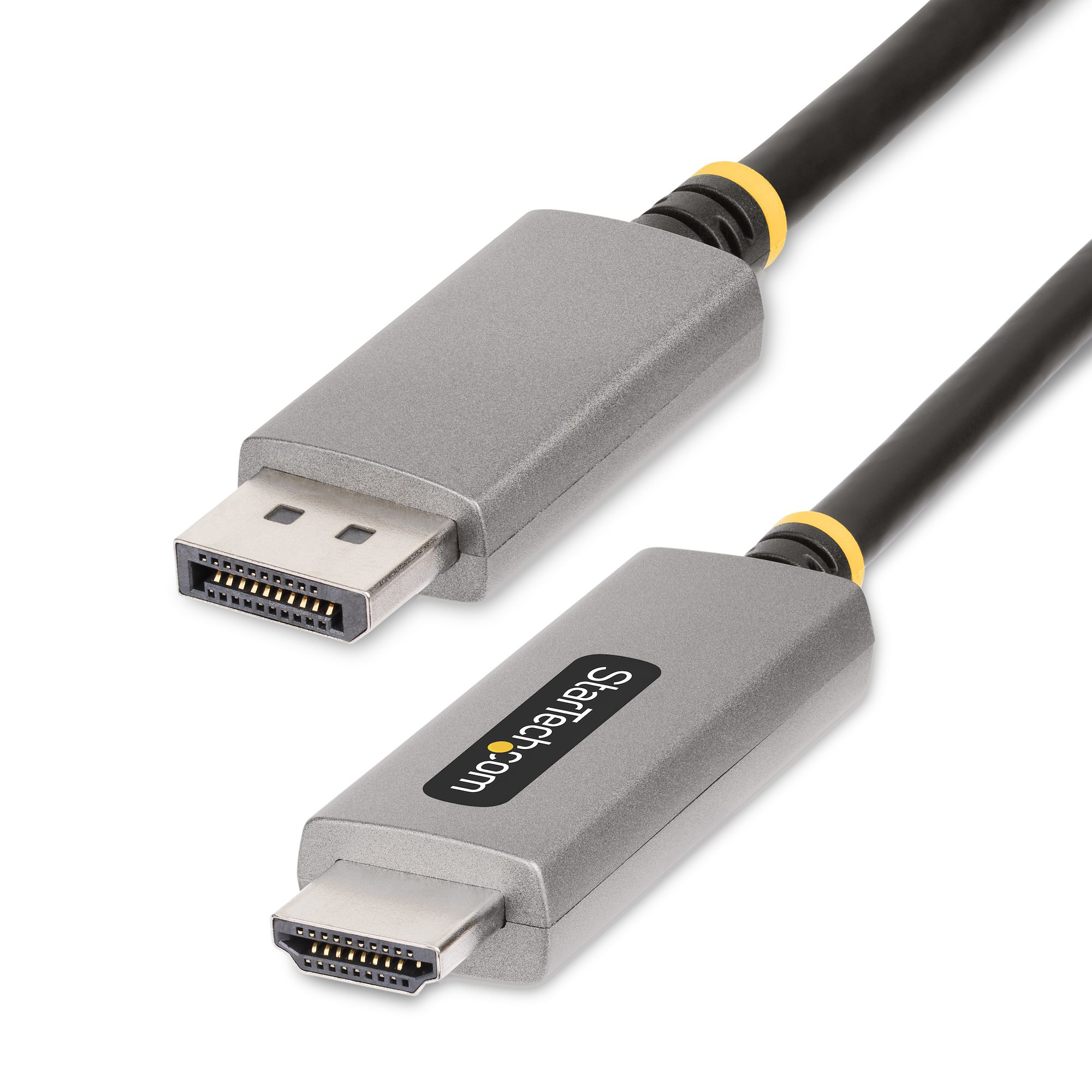 StarTech.com Câble Adaptateur DisplayPort vers HDMI, 8K 60Hz, 4K 144Hz, HDR10, DP 1.4 vers HDMI 2.1 - Convertisseur Vidéo Actif, Adaptateur DisplayPort vers Moniteur HDMI - Cordon DisplayPort vers HDMI M/M StarTech.com Câble Adaptateur DisplayPort vers HDMI, 8K 60Hz, 4K 144Hz, HDR10, DP 1.4 vers HDMI 2.1 - Convertisseur Vidéo Actif, Adaptateur DisplayPort vers Moniteur HDMI - Cordon DisplayPort vers HDMI M/M