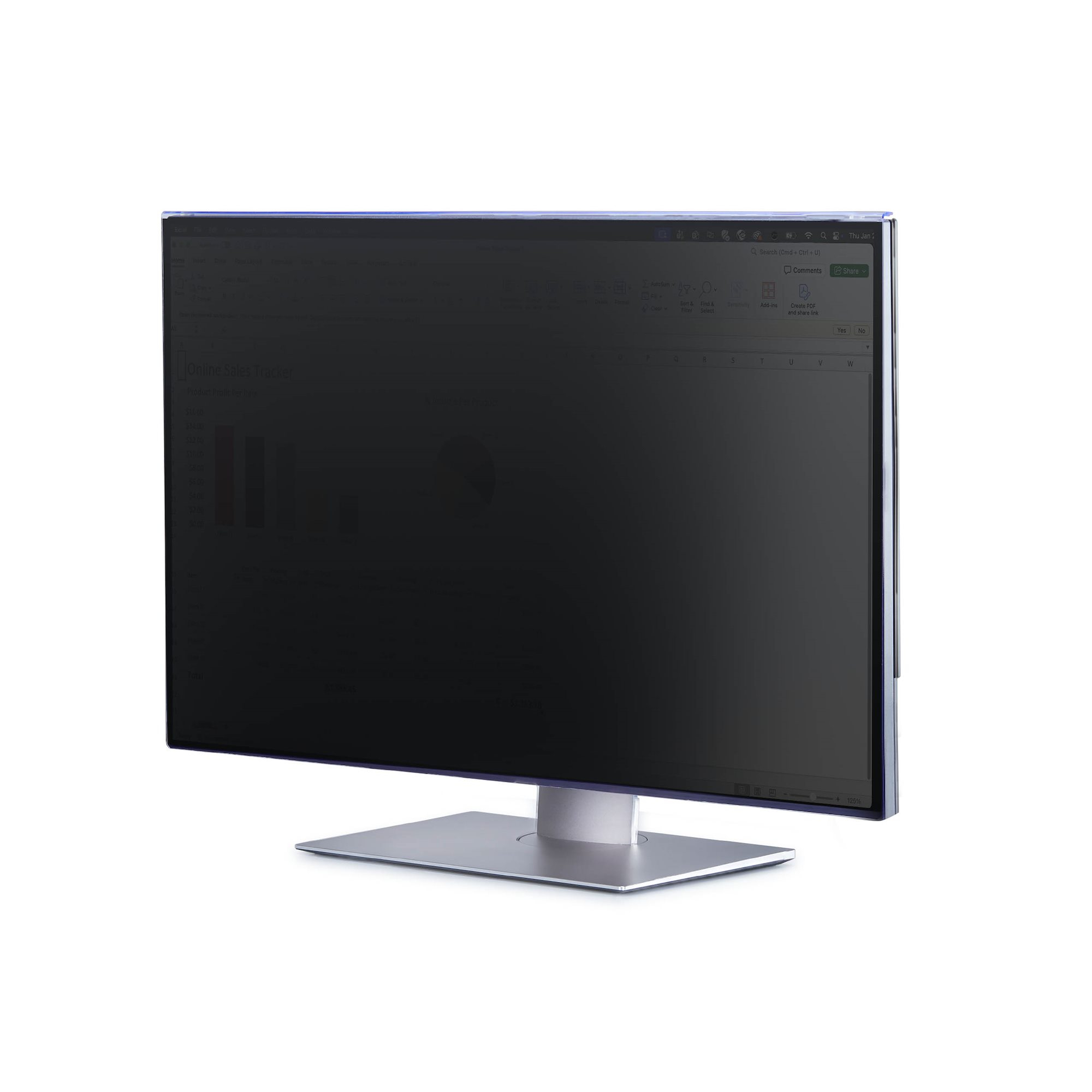 StarTech.com Filtre de Confidentialité pour Ordinateur 32 pouces 16:9, Filtre Acrylique Suspendu, Protection de Sécurité à Installation Rapide, Protecteur d'Écran, Angle de Vision +/- 30 Degrés, Brillant, TAA