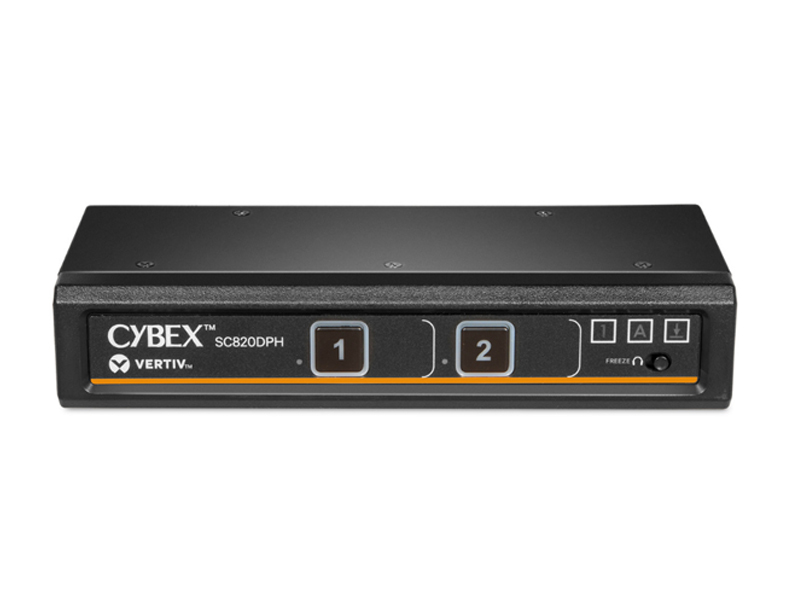 Vertiv SC920DPH-400 commutateur écran, clavier et souris Noir