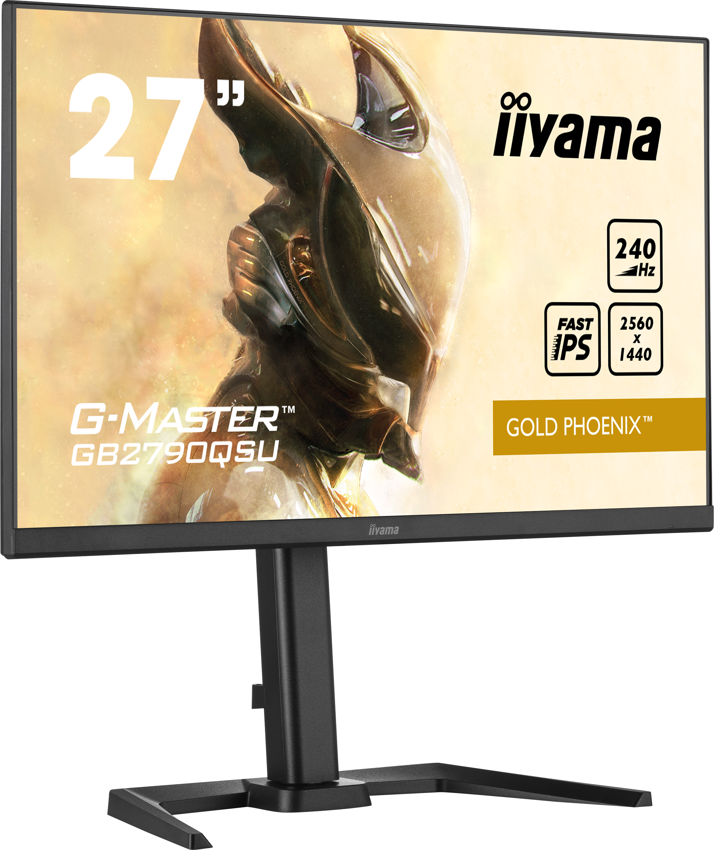 iiyama GB2790QSU-B5 écran plat de PC 68,6 cm (27") 2560 x 1440 pixels Wide Quad HD LCD Noir iiyama GB2790QSU-B5 écran plat de PC 68,6 cm (27") 2560 x 1440 pixels Wide Quad HD LCD Noir