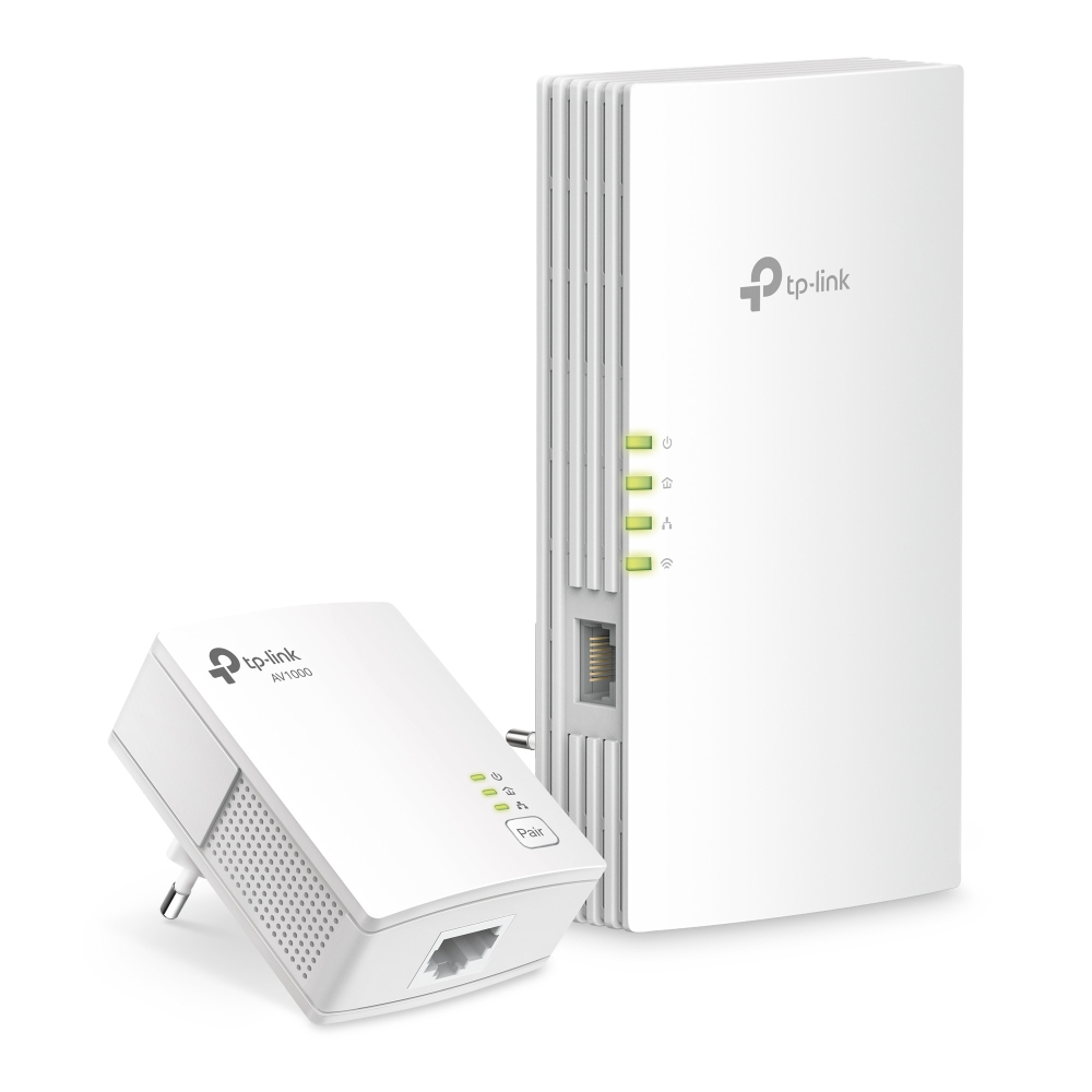 TP-Link TL-WPA7817 KIT Adaptateur réseau CPL 1000 Mbit/s Ethernet/LAN Wifi Blanc TP-Link TL-WPA7817 KIT Adaptateur réseau CPL 1000 Mbit/s Ethernet/LAN Wifi Blanc