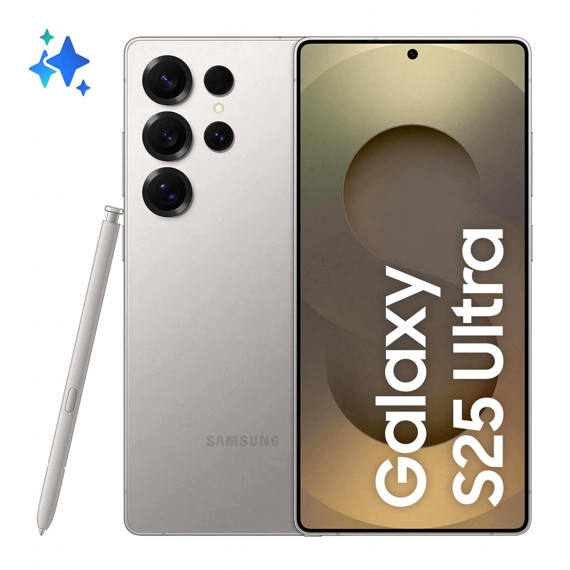 Samsung Galaxy S25 Ultra 17,5 cm (6.9") Double SIM Android 15 5G USB Type-C 12 Go 1 To 5000 mAh Gris, Titane Samsung Galaxy S25 Ultra 17,5 cm (6.9") Double SIM Android 15 5G USB Type-C 12 Go 1 To 5000 mAh Gris, Titane
