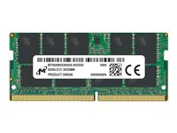 Micron CRUCIAL DDR4 ECC SODIMM 16GB 1RX8 3200 CL22 16GBIT module de mémoire 16 Go