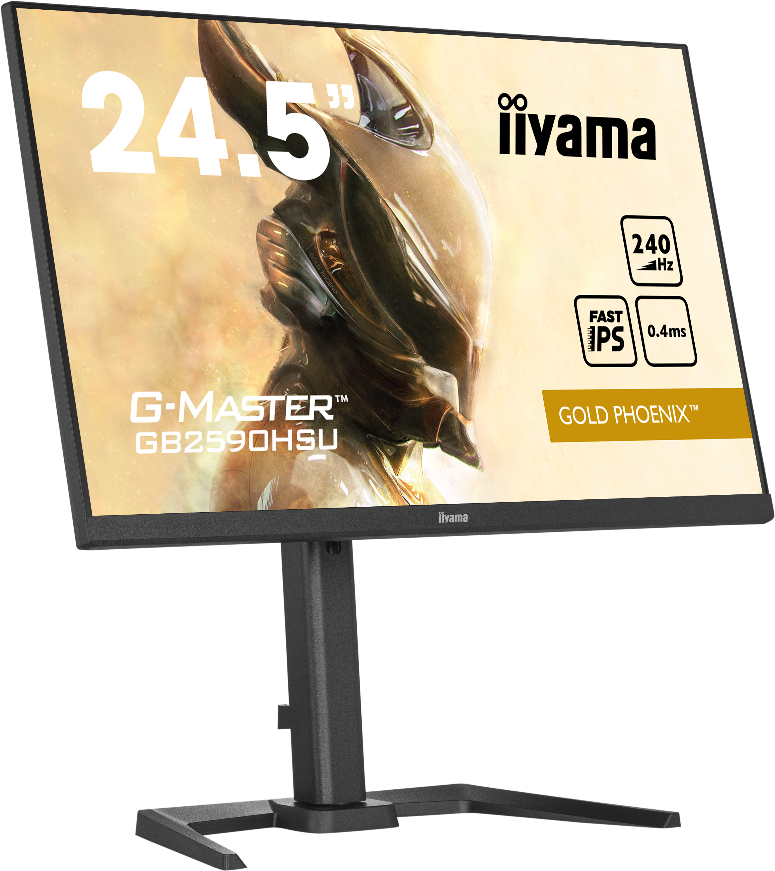 iiyama G-MASTER GB2590HSU-B5 écran plat de PC 62,2 cm (24.5") 1920 x 1080 pixels Full HD LCD Noir iiyama G-MASTER GB2590HSU-B5 écran plat de PC 62,2 cm (24.5") 1920 x 1080 pixels Full HD LCD Noir