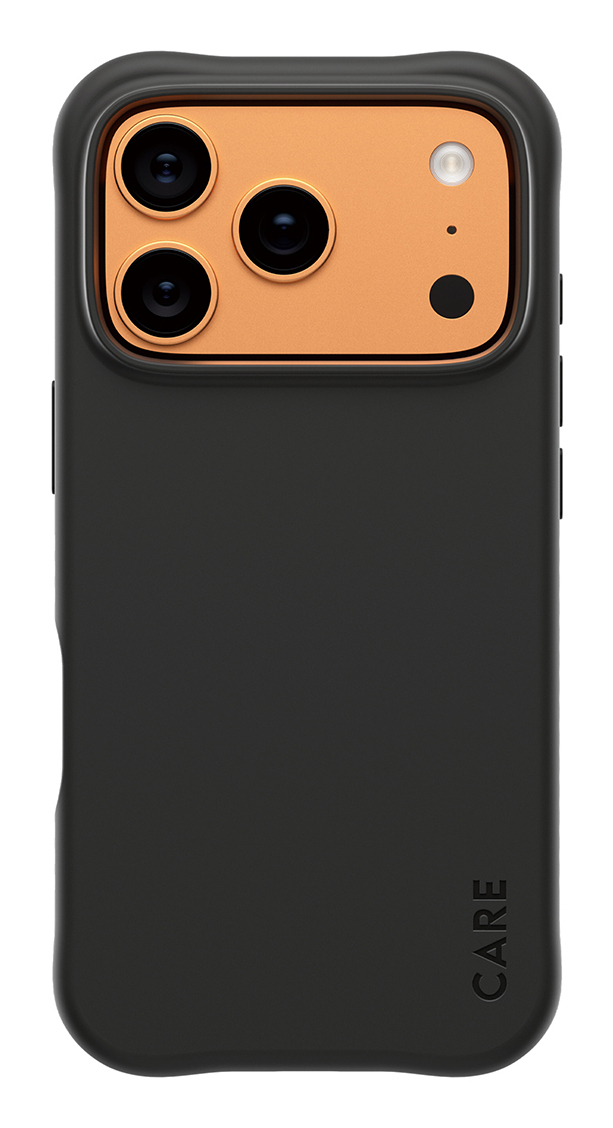 PanzerGlass CARE by ® Fashionable Case Samba Black w. MagSafe iPhone 17 Pro coque de protection pour téléphones portables Housse Noir