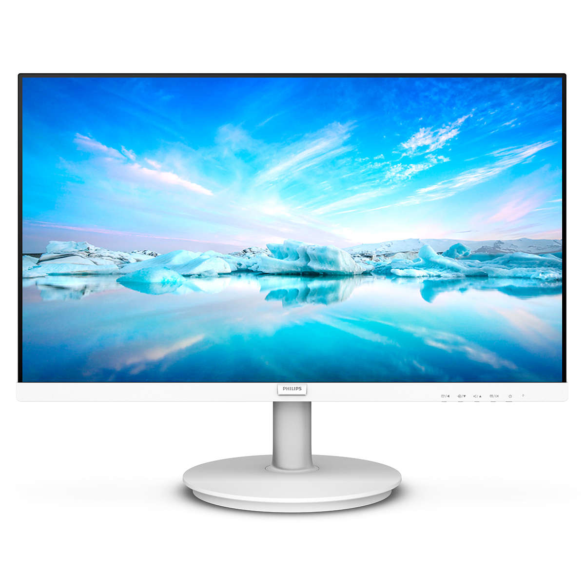 Philips V Line 271V8AW/00 écran plat de PC 68,6 cm (27") 1920 x 1080 pixels Full HD LCD Blanc