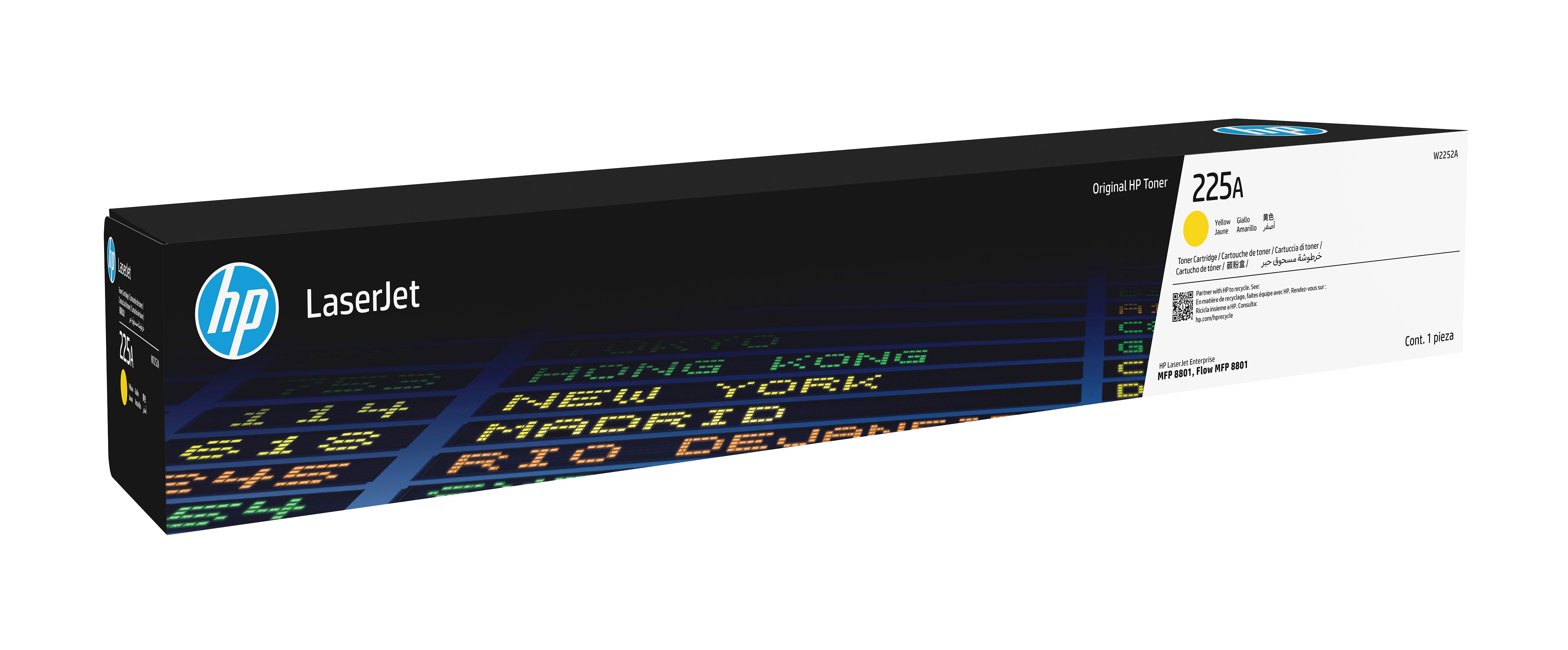 HP LaserJet 225A Toner authentique Jaune