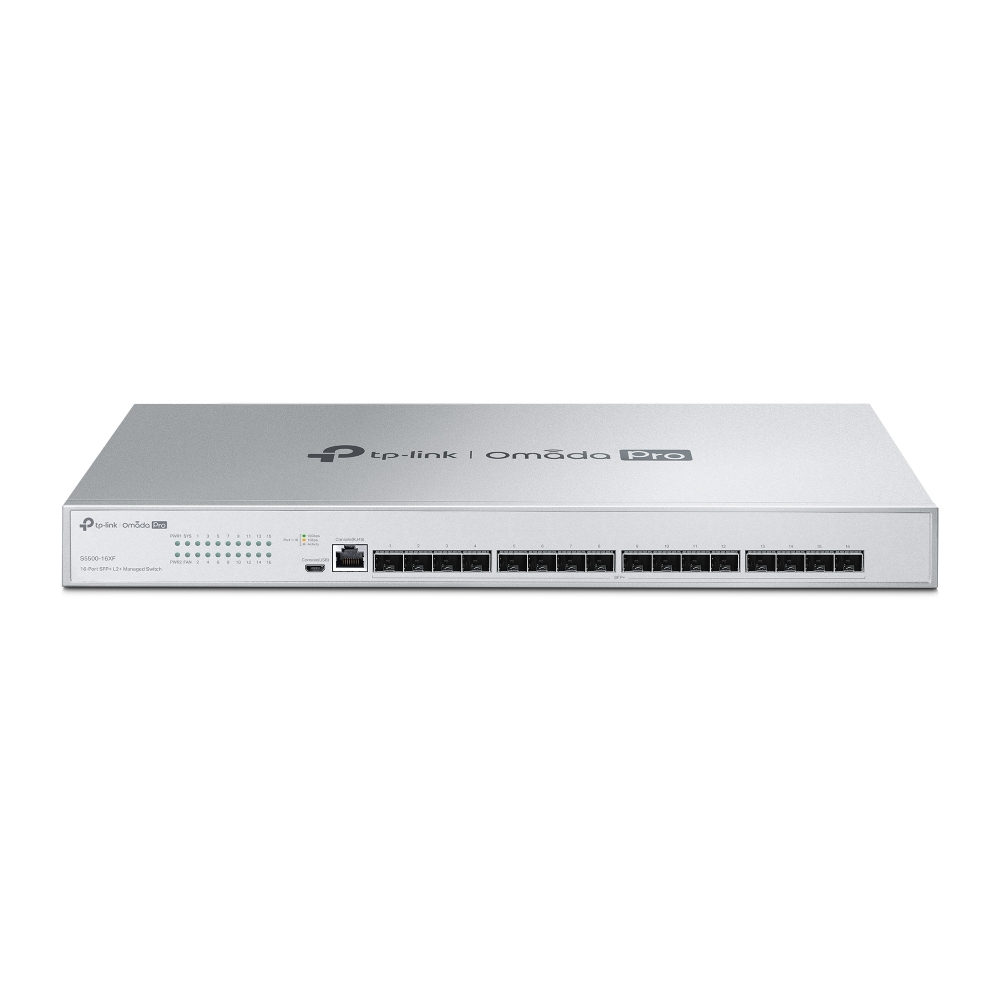 TP-Link Omada Pro S5500-16XF commutateur réseau Géré L2/L2+ TP-Link Omada Pro S5500-16XF commutateur réseau Géré L2/L2+