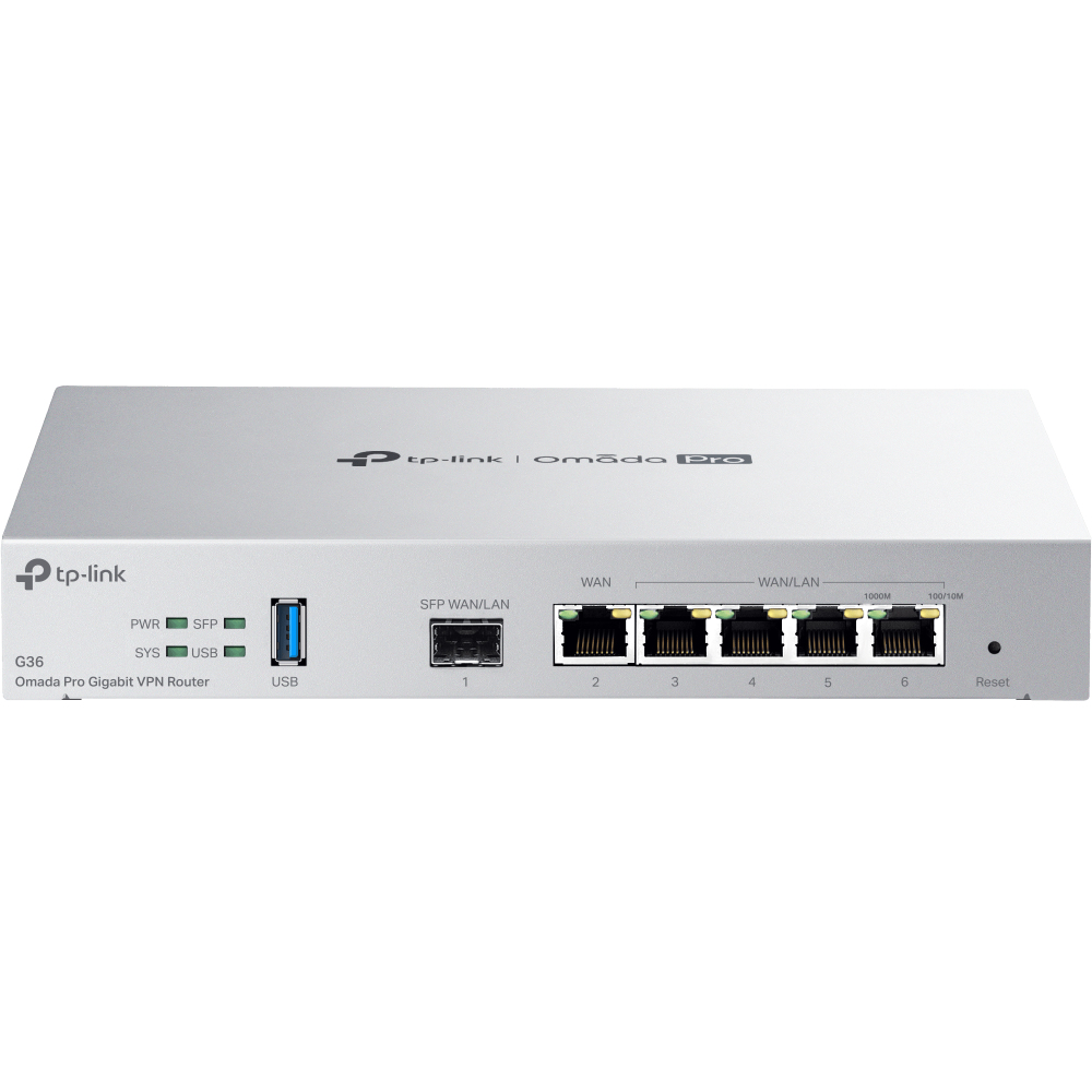 TP-Link Omada Pro G36 Routeur connecté Gigabit Ethernet Gris TP-Link Omada Pro G36 Routeur connecté Gigabit Ethernet Gris
