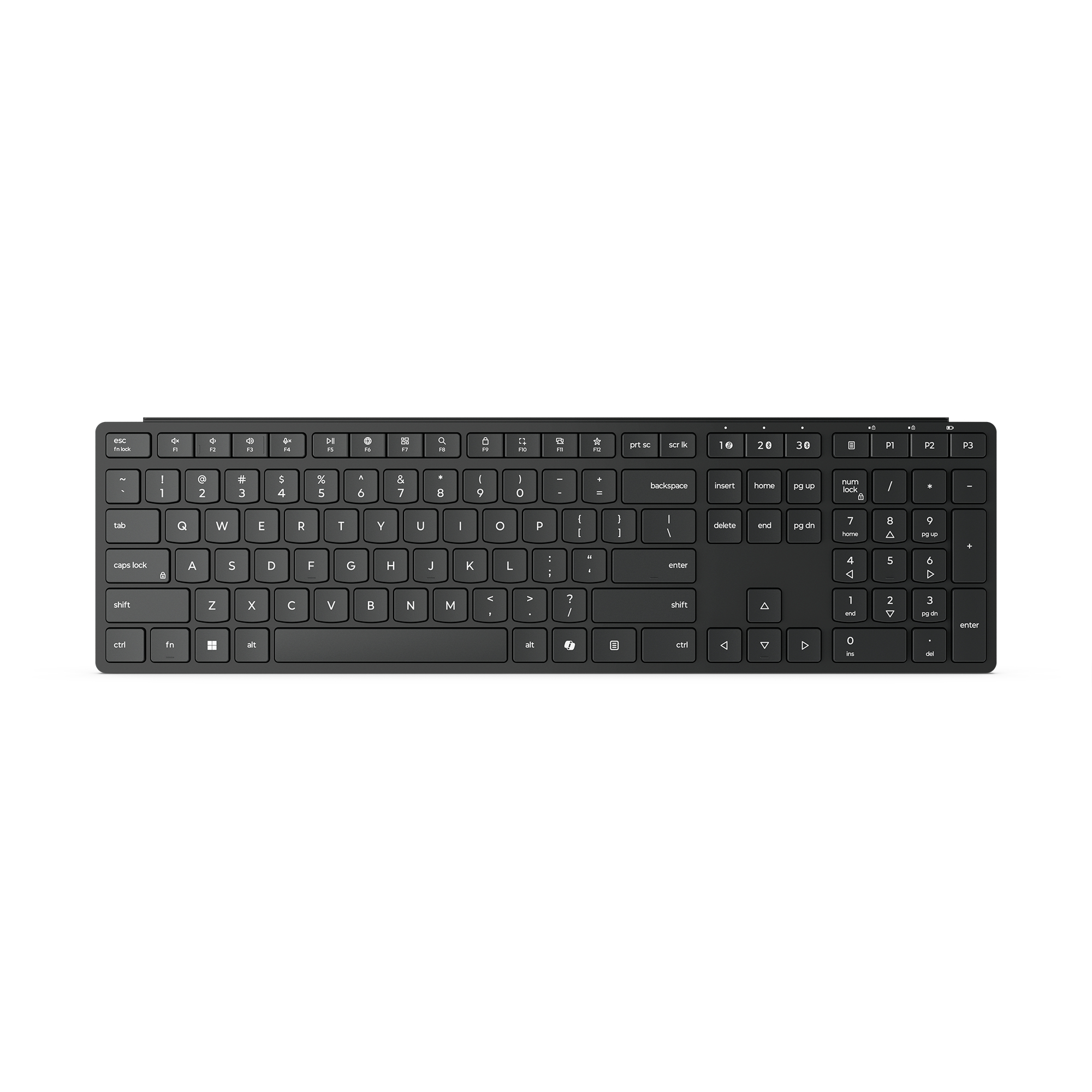 Lenovo 4Y41S04697 clavier maison/bureau RF sans fil + Bluetooth Noir