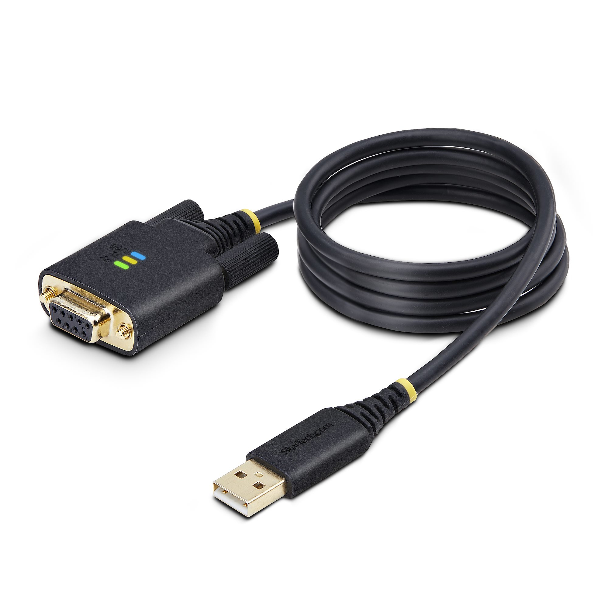 StarTech.com 1P3FFCNB-USB-SERIAL câble Série Noir 1 m USB Type-A DB-9 StarTech.com 1P3FFCNB-USB-SERIAL câble Série Noir 1 m USB Type-A DB-9