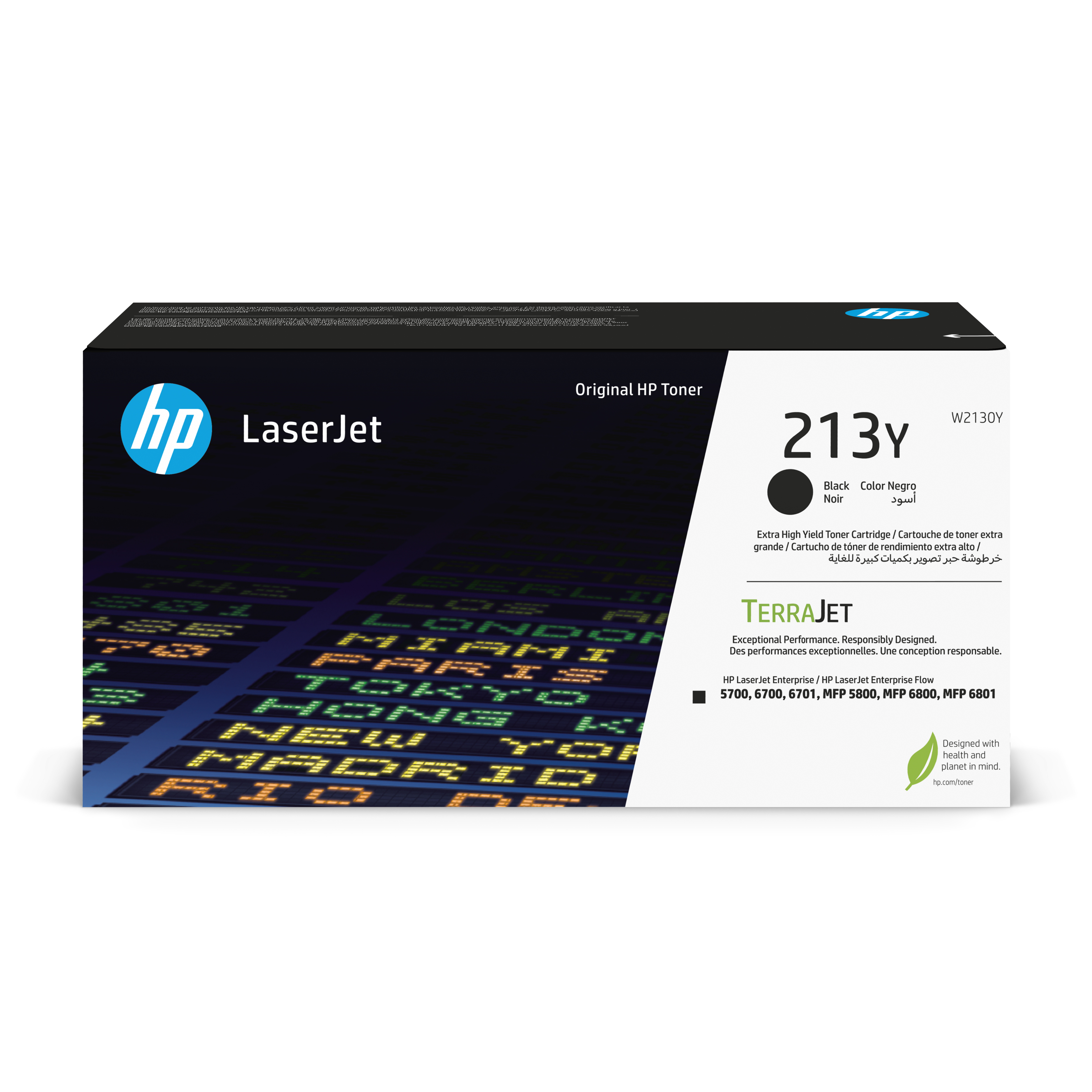 HP 213Y Toner LaserJet authentique Extra-grande capacité Noir HP 213Y Toner LaserJet authentique Extra-grande capacité Noir