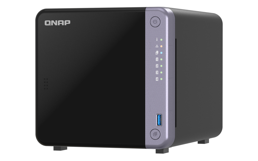 QNAP TS-432X-4G serveur de stockage NAS Tower Alpine Alpine AL-524 4 Go DDR4 QNAP QTS Noir QNAP TS-432X-4G serveur de stockage NAS Tower Alpine Alpine AL-524 4 Go DDR4 QNAP QTS Noir