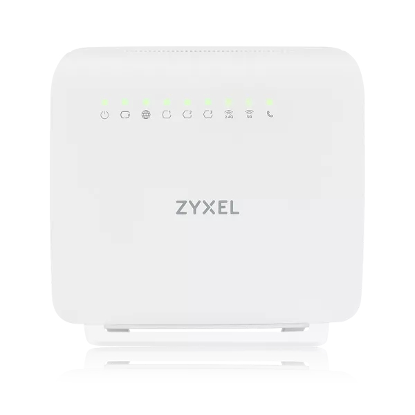 Zyxel EX3501-T0 routeur sans fil Gigabit Ethernet Bi-bande (2,4 GHz / 5 GHz) Blanc