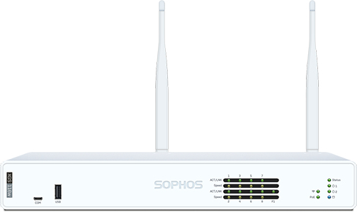 Sophos XGS 116w pare-feux (matériel) 7,7 Gbit/s Sophos XGS 116w pare-feux (matériel) 7,7 Gbit/s