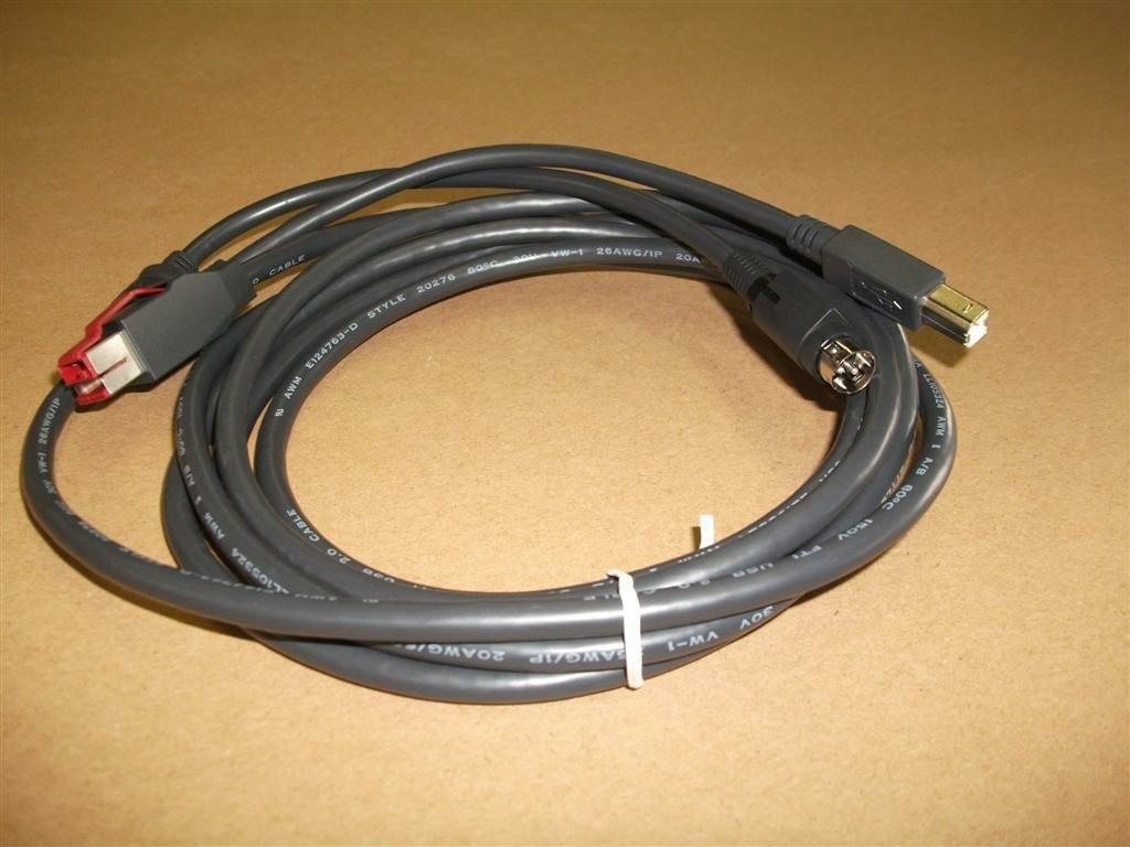 Epson 2218424 câble électrique Noir 3 m PoweredUSB Epson 2218424 câble électrique Noir 3 m PoweredUSB