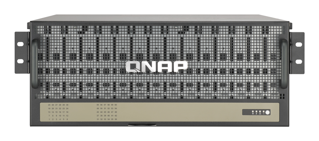 QNAP TL-R6020SEP-RP Boîtier de disques de stockage Boîtier HDD Noir, Gris 3.5"