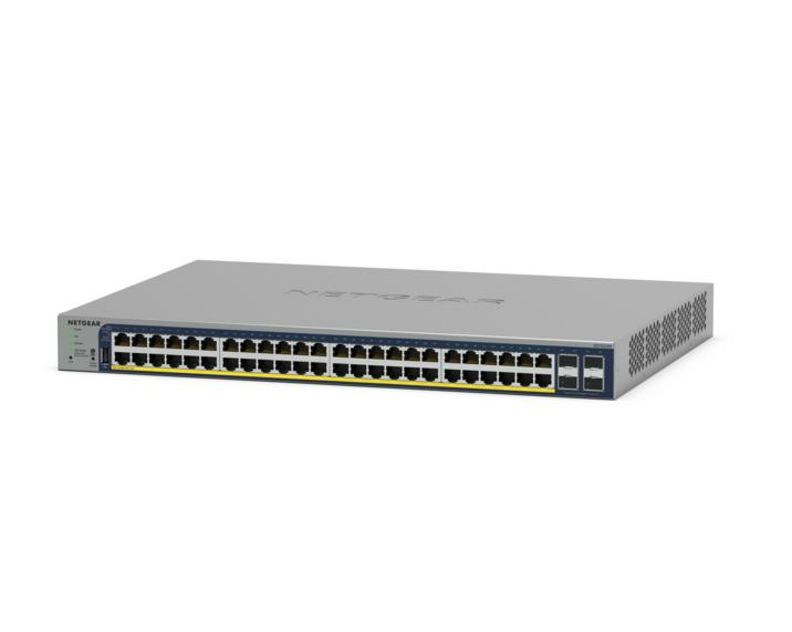 NETGEAR GS728TP Géré L2/L3/L4 Gigabit Ethernet (10/100/1000) Connexion Ethernet, supportant l'alimentation via ce port (PoE) Gris NETGEAR GS728TP Géré L2/L3/L4 Gigabit Ethernet (10/100/1000) Connexion Ethernet, supportant l'alimentation via ce port (PoE) Gris
