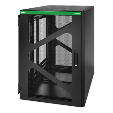 APC NetShelter WX AR118SM - Armoire de brassage murale 19 pouces, 18U/HE, profondeur 800 mm, montage latéral, montée APC NetShelter WX AR118SM - Armoire de brassage murale 19 pouces, 18U/HE, profondeur 800 mm, montage latéral, montée