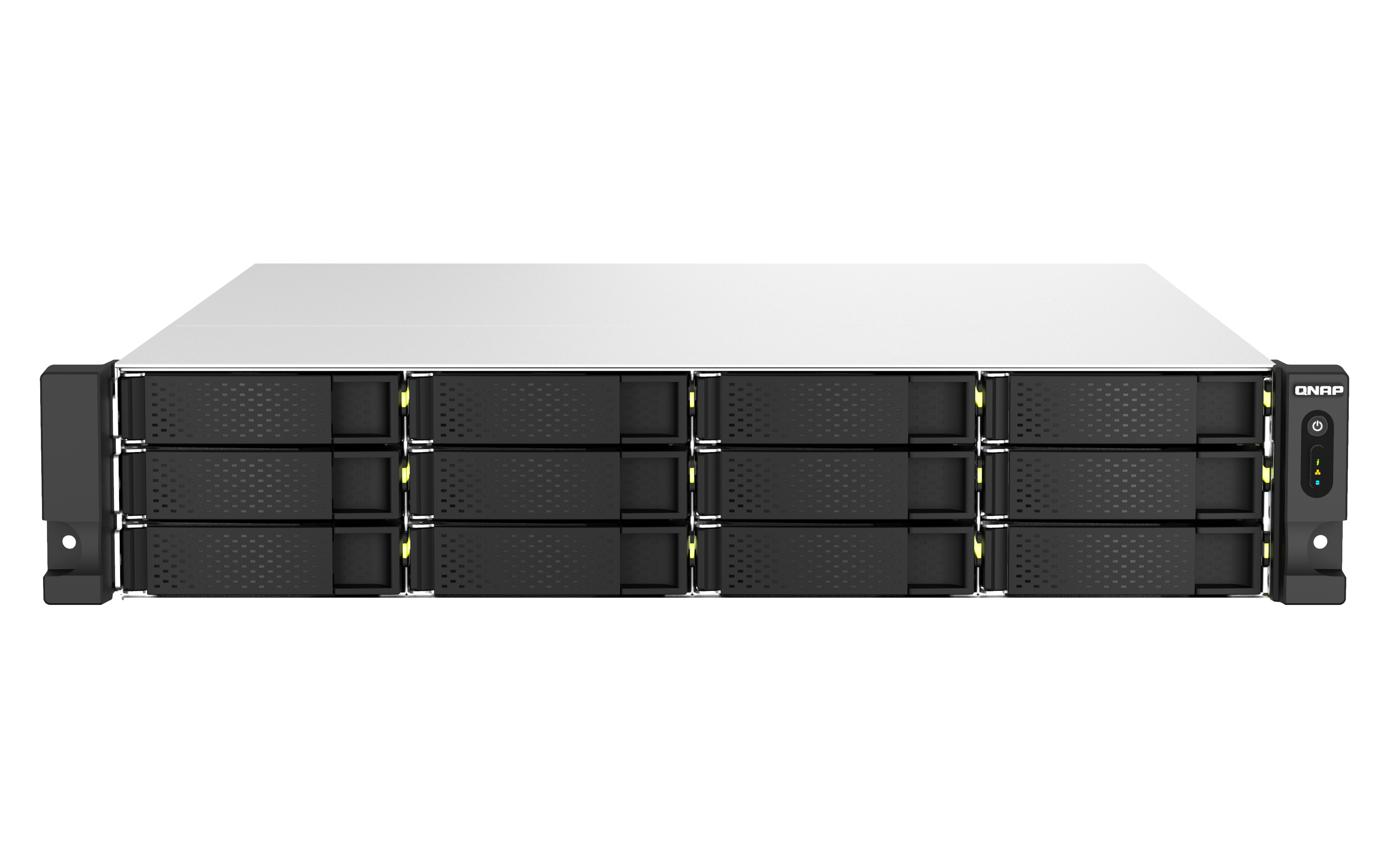 QNAP TS-H1887XU-RP NAS Rack (2 U) Intel Xeon E E-2336 32 Go DDR4 QuTS hero Noir, Blanc QNAP TS-H1887XU-RP NAS Rack (2 U) Intel Xeon E E-2336 32 Go DDR4 QuTS hero Noir, Blanc