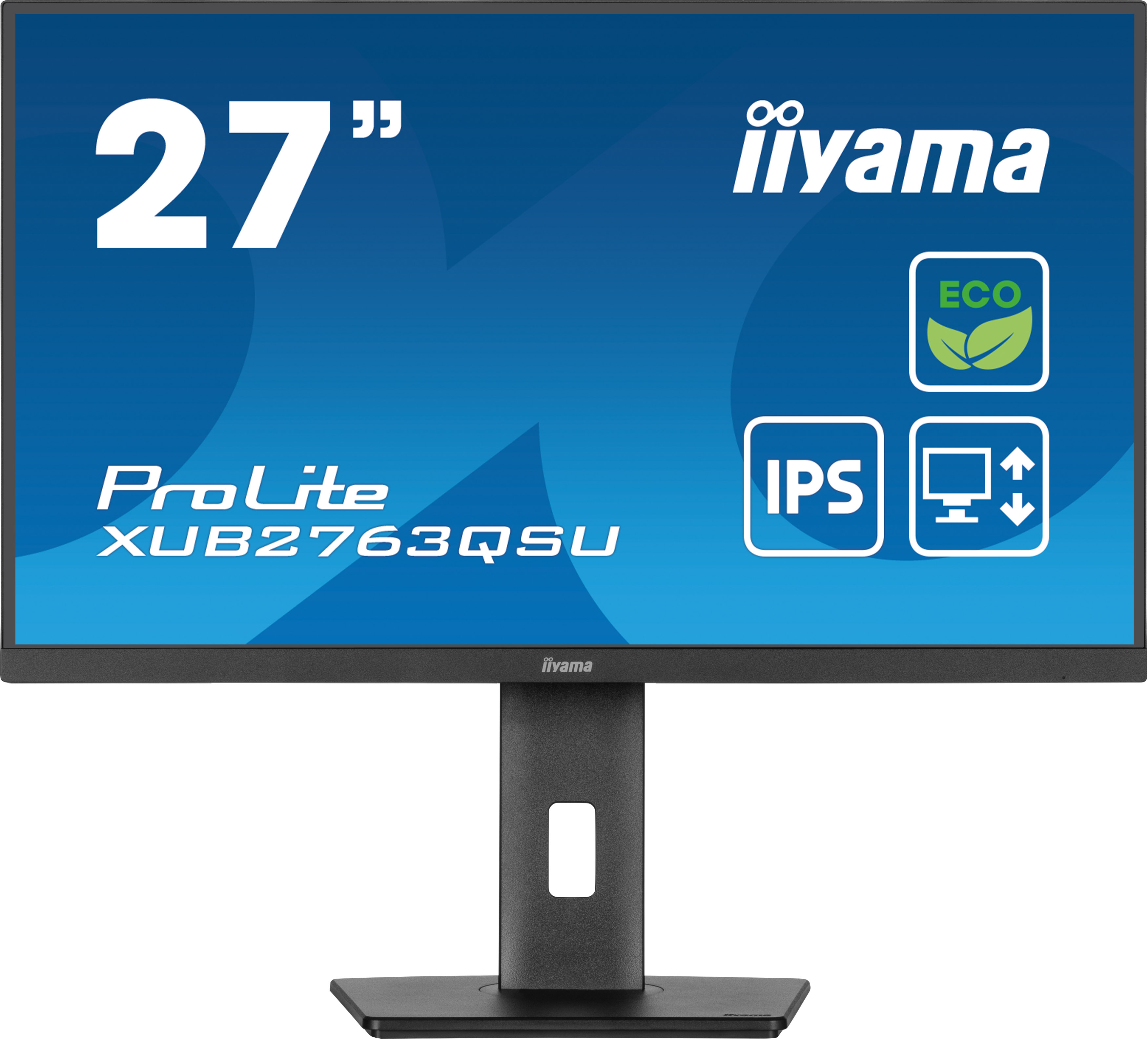 iiyama ProLite XUB2763QSU-B1 écran plat de PC 68,6 cm (27") 2560 x 1440 pixels Full HD LED Noir iiyama ProLite XUB2763QSU-B1 écran plat de PC 68,6 cm (27") 2560 x 1440 pixels Full HD LED Noir