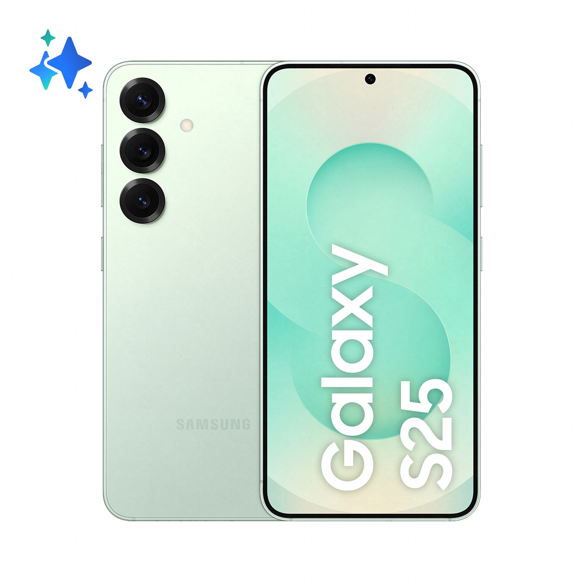 Samsung Galaxy S25 15,8 cm (6.2") Double SIM Android 15 5G USB Type-C 12 Go 128 Go 4000 mAh Couleur menthe Samsung Galaxy S25 15,8 cm (6.2") Double SIM Android 15 5G USB Type-C 12 Go 128 Go 4000 mAh Couleur menthe