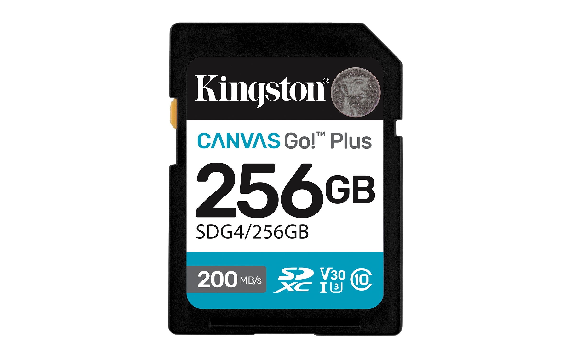 Kingston Technology 256 Go SDXC Canvas Go Plus Gen4 200 Mo/s C10 UHS-I U3 V30 Kingston Technology 256 Go SDXC Canvas Go Plus Gen4 200 Mo/s C10 UHS-I U3 V30