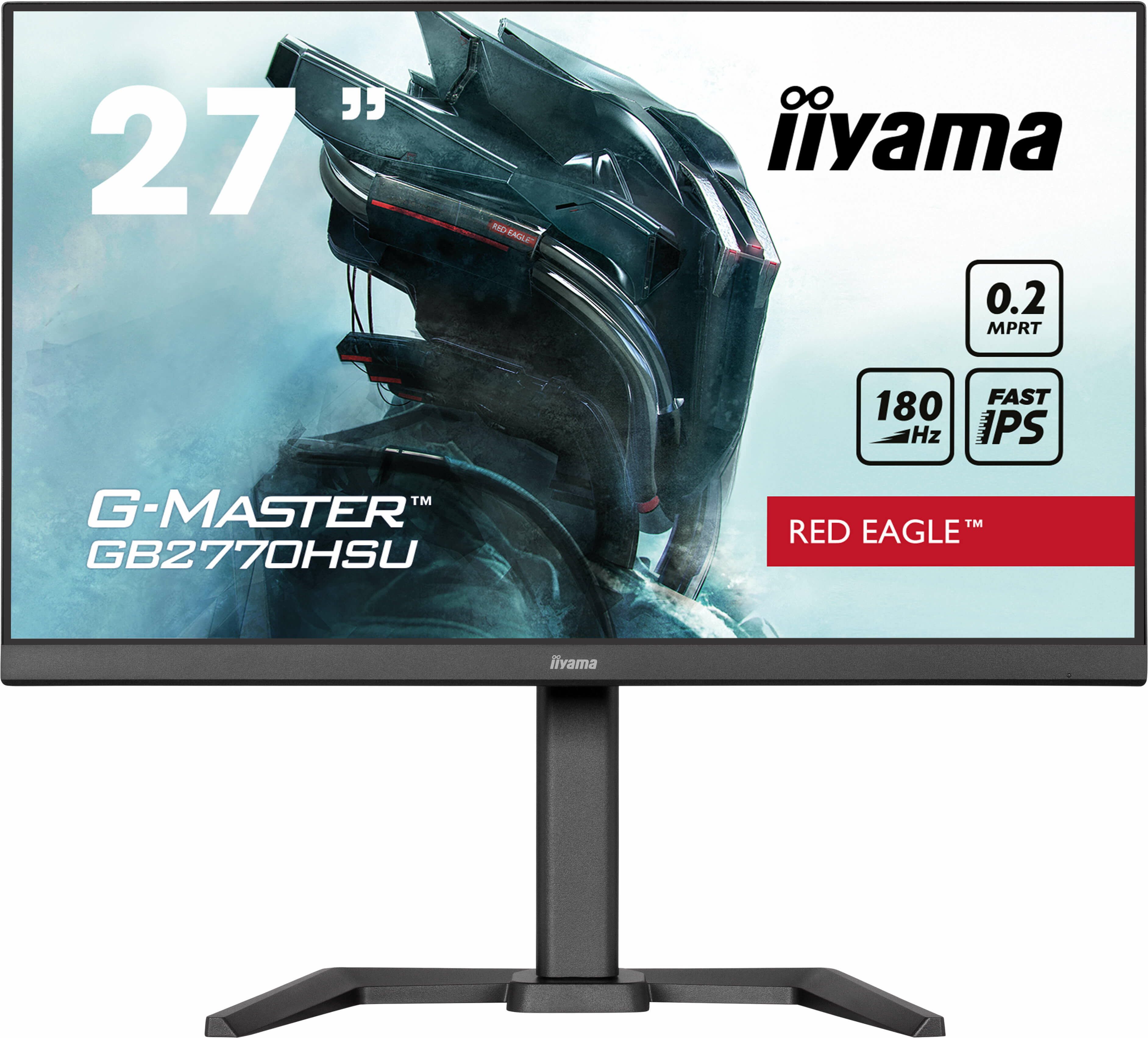 iiyama G-MASTER GB2770HSU-B6 écran plat de PC 68,6 cm (27") 1920 x 1080 pixels Full HD Noir iiyama G-MASTER GB2770HSU-B6 écran plat de PC 68,6 cm (27") 1920 x 1080 pixels Full HD Noir