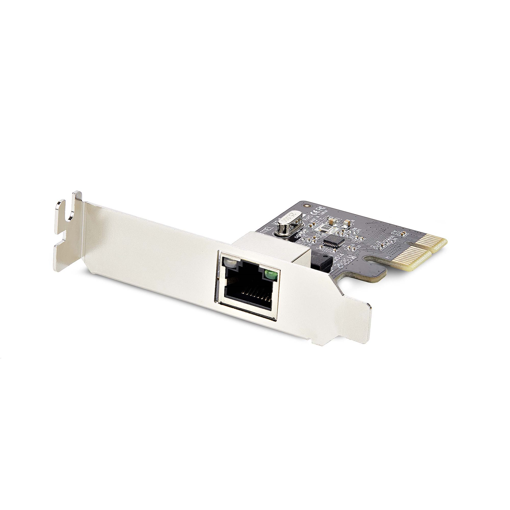 StarTech.com Carte Réseau PCIe Gigabit à 1 Port, Carte Réseau Profil Bas, Carte LAN PCI Express 10/100/1000Mbps, Realtek RTL8111H, Windows et Linux, Conforme TAA StarTech.com Carte Réseau PCIe Gigabit à 1 Port, Carte Réseau Profil Bas, Carte LAN PCI Express 10/100/1000Mbps, Realtek RTL8111H, Windows et Linux, Conforme TAA