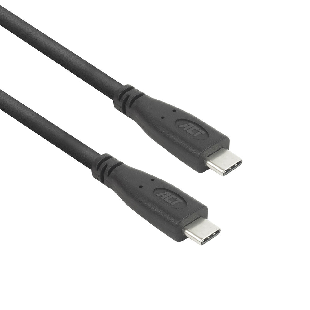ACT AC7445 câble USB USB 3.2 Gen 2 (3.1 Gen 2) 5 m USB C Noir ACT AC7445 câble USB USB 3.2 Gen 2 (3.1 Gen 2) 5 m USB C Noir