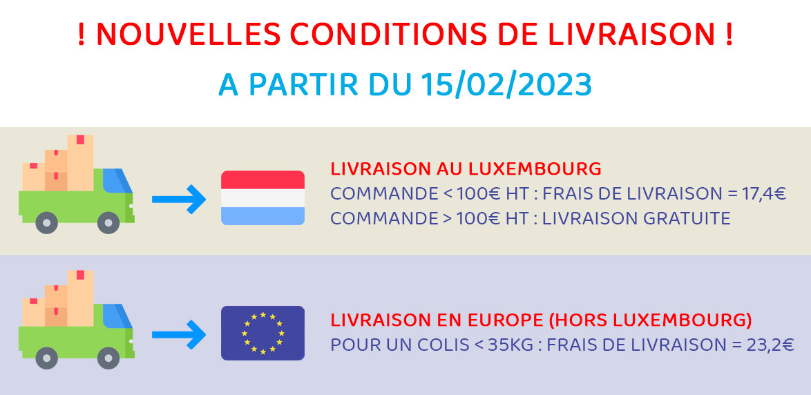 Frais de Livraison SBM