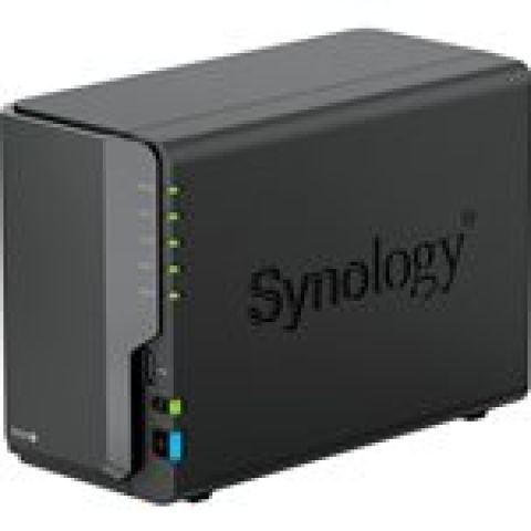 Synology DiskStation DS224+ serveur de stockage NAS Bureau Ethernet/LAN Noir J4125