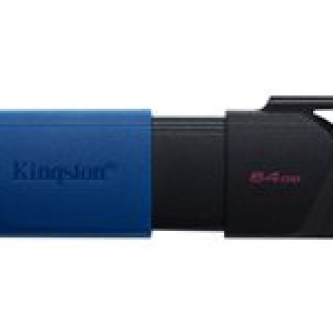 Kingston Technology DataTraveler Exodia M lecteur USB flash 64 Go USB Type-A 3.2 Gen 1 (3.1 Gen 1) Noir, Bleu