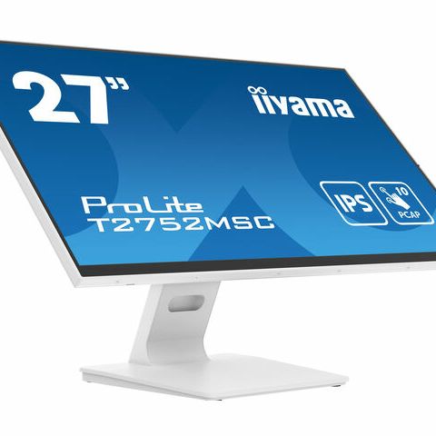 iiyama ProLite T2752MSC-W1 écran plat de PC 68,6 cm (27") 1920 x 1080 pixels Full HD LED Écran tactile Noir