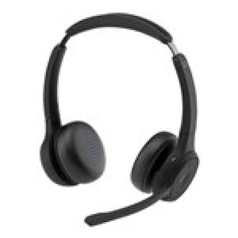 Cisco HS-WL-722-BUNA-C écouteur/casque Sans fil Arceau Bureau/Centre d'appels Bluetooth Noir