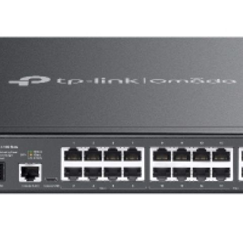 TP-Link SG5428X commutateur réseau Géré L3 Gigabit Ethernet (10/100/1000) Noir