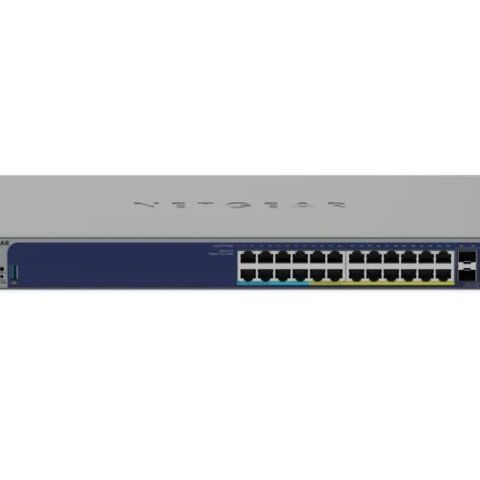 NETGEAR GS728TXUP Géré Gigabit Ethernet (10/100/1000) Connexion Ethernet, supportant l'alimentation via ce port (PoE)