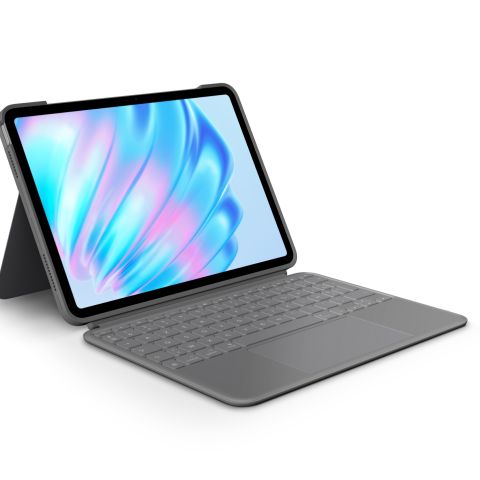 Logitech Combo Touch AZERTY Français Smart Connector Gris