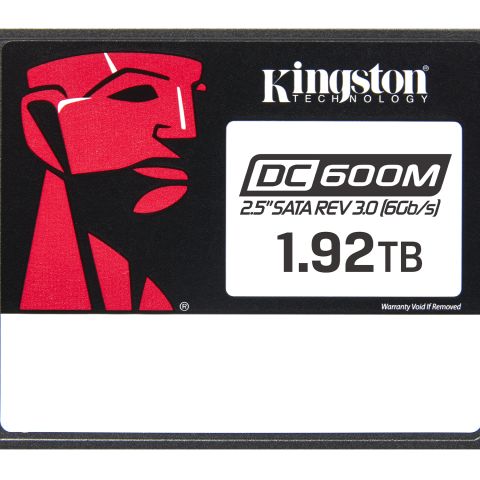 Kingston Technology SSD SATA Enterprise DC600M (usage mixte) 2.5” de 1 920 Go