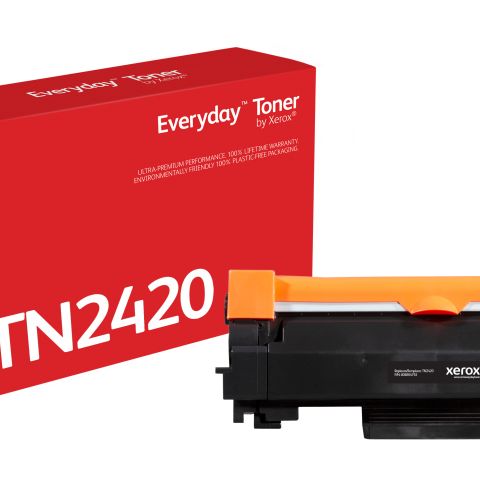 Everyday Toner Mono ™ de Xerox compatible avec Brother TN2420, Grande capacité