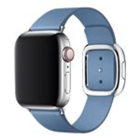 Apple MV6P2ZM/A accessoire intelligent à porter sur soi Bande Bleu Cuir